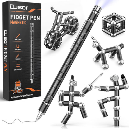 Dusor Gifts for Men, Magnetic Fidget Pen, Birthday Gifts for Men Women, Stocking Fillers for Men Kids, Mens Gifts for Christmas, Secret Santa Gifts, Dad Gifts for Him, Gifts for Teenage Girls Boys