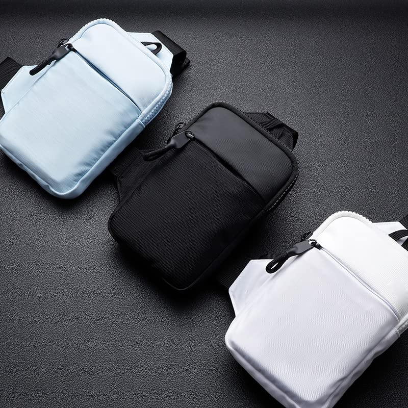 Casecret Shoulder Bag Men's Women's Shoulder Bag Crossbody Bag Sling Chest Small Mobile Phone Case for Hanging with Purse Bag Waterproof Chest Bag Outdoor for iPhone Samsung up to 7.5 Inches