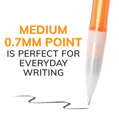 BIC Xtra-Sparkle Number 2 Mechanical Pencils With Erasers, Medium Point (0.7mm), 24-Count Pack, Mechanical Pencils for School Supplies