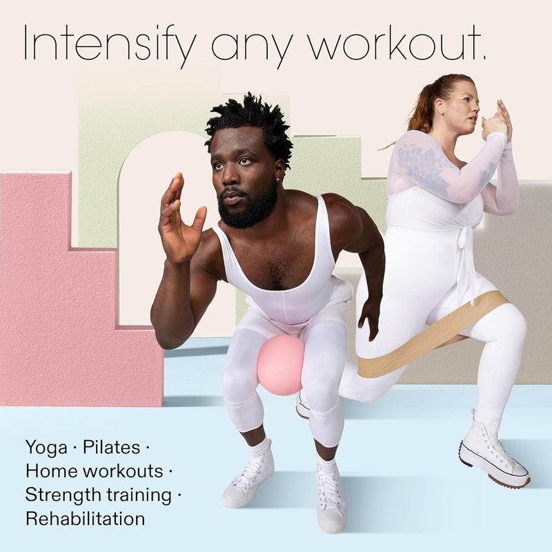 Bala Bands & Bala Balls Home Workout Equipment Bundle - Blush | Fitness Essentials for Effective Workouts