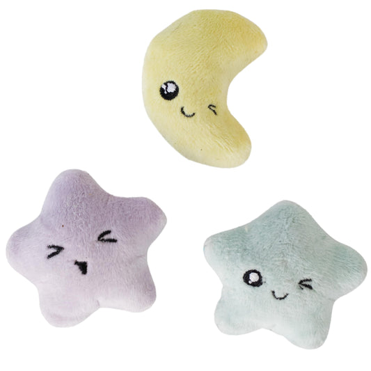 Catstages Toss 'N Twinkle Catnip Cat Toys - 3 Pack