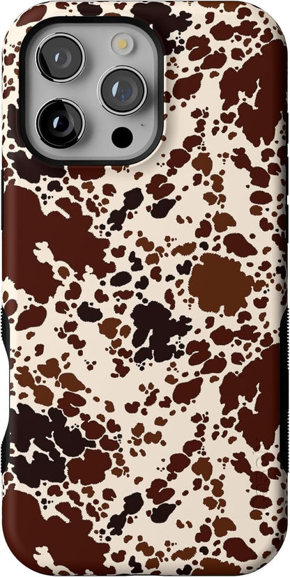 Casely iPhone 16 Pro Case | Fit Check | Neutral Checkerboard | Compatible with MagSafe | Bold Protective Design