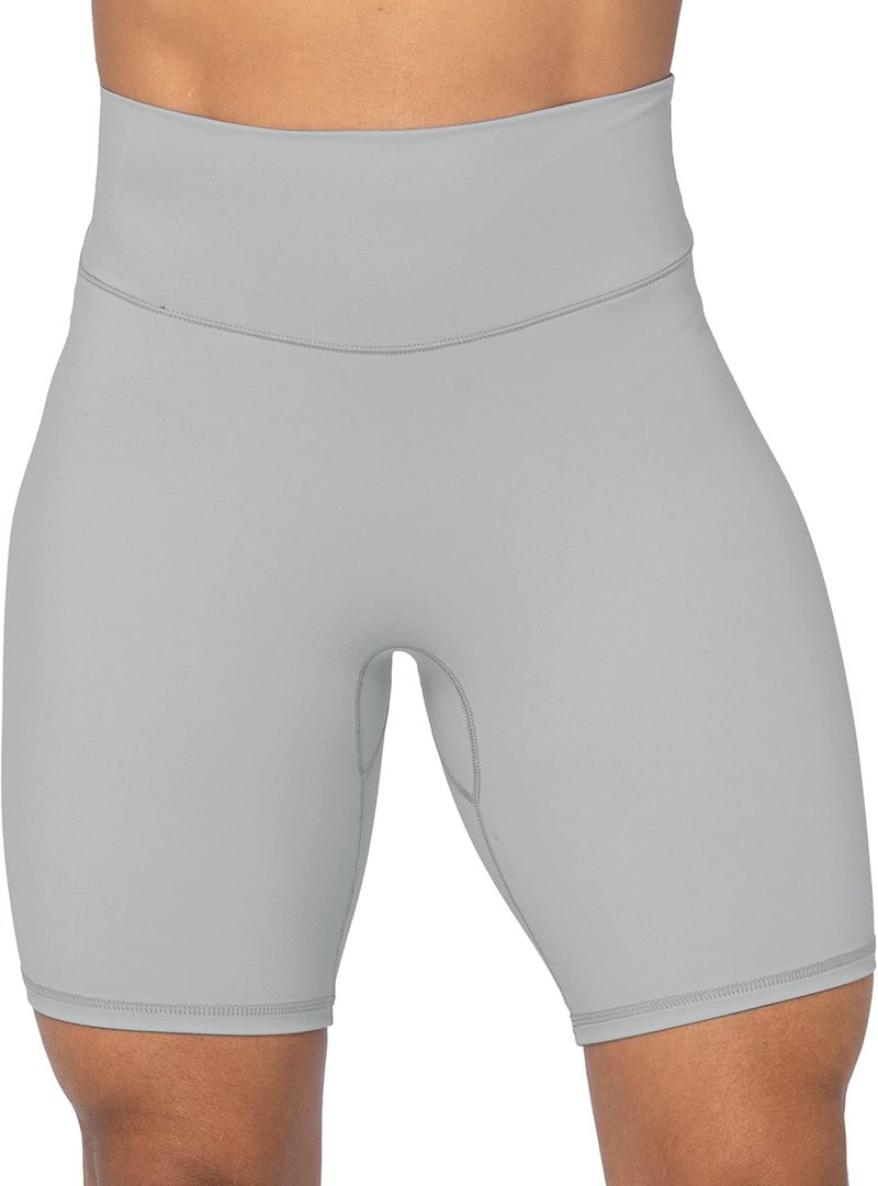 High Waist Biker Shorts for Women - No Front Seam, Squat Proof Yoga Gym Shorts | Comfortable & Stylish