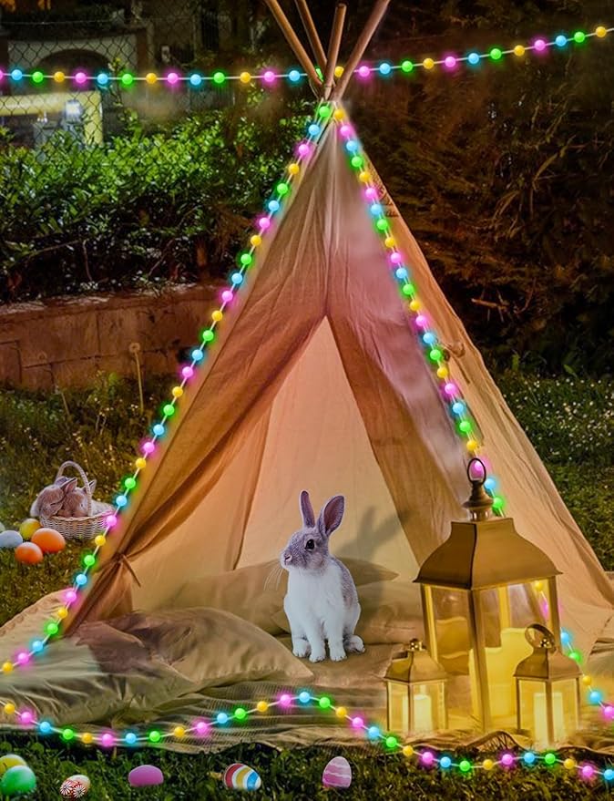 Smart Color Changing Globe String Lights, 33Ft 16 Million Colored Fairy Lights Plug in APP & Remote Control DIY Music Sync Twinkle Light for Bedroom Classroom Christmas Decor