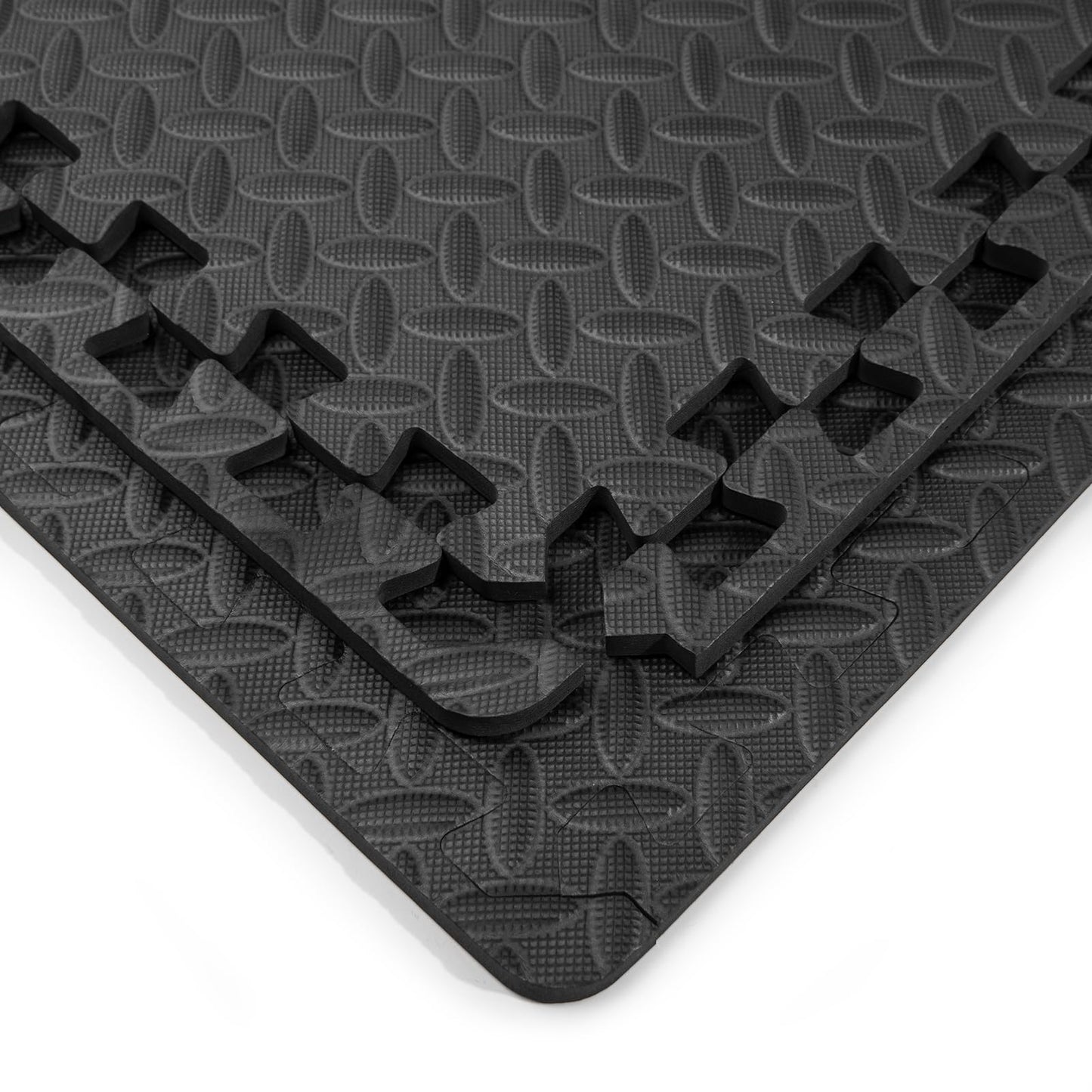 Art3d 24 Sq.Ft EVA Puzzle Exercise Mats, 24" x 24" x 1/2" Thick Foam Interlocking Tiles for Gyms, Flooring, Workout, Gym Equipment, Pack of 6