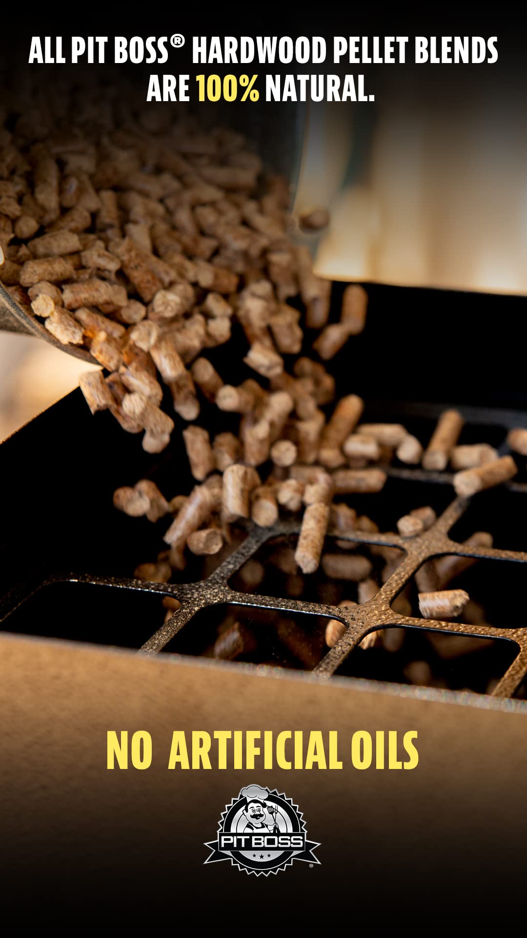 Pit Boss Grill Fuel All Natural Wood Pellets 9kg - Apple Blend