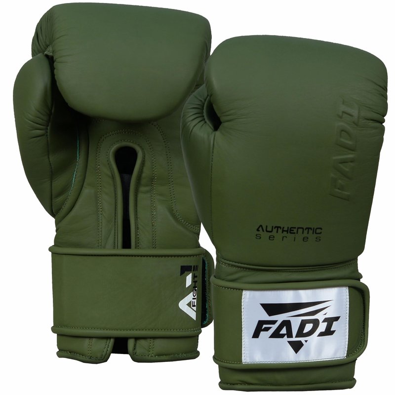 Fadi Sports A1 Pro Boxing Gloves, Genuine Cowhide Leather, Training & Sparring Gloves for Men & Women, Muay Thai MMA Kickboxing Heavy Bag Mitt Work, Multi-Layer Foam, Ventilated Palm, 10 12 14 16 Oz