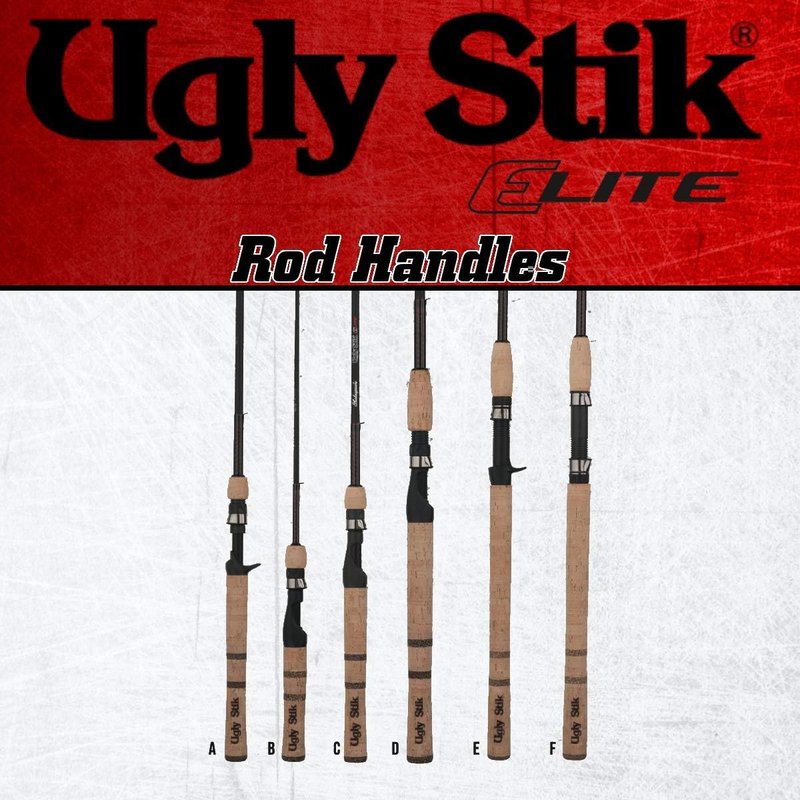 Ugly Stik Elite Casting Fishing Rod - Lightweight Graphite Design | 7ft Length