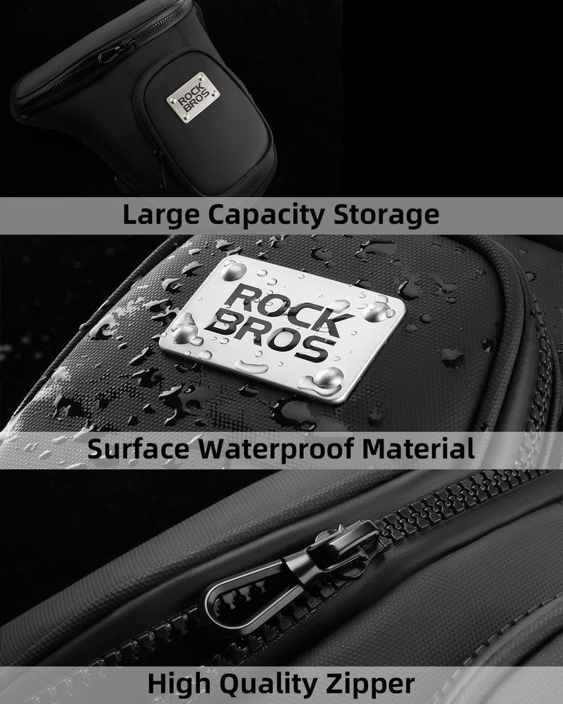 ROCKBROS Drop Leg Bag for Men Women - Motorcycle Thigh Bag with Removable Leg Harness for Hiking, Climbing, Cycling, Fishing, Riding, Travel