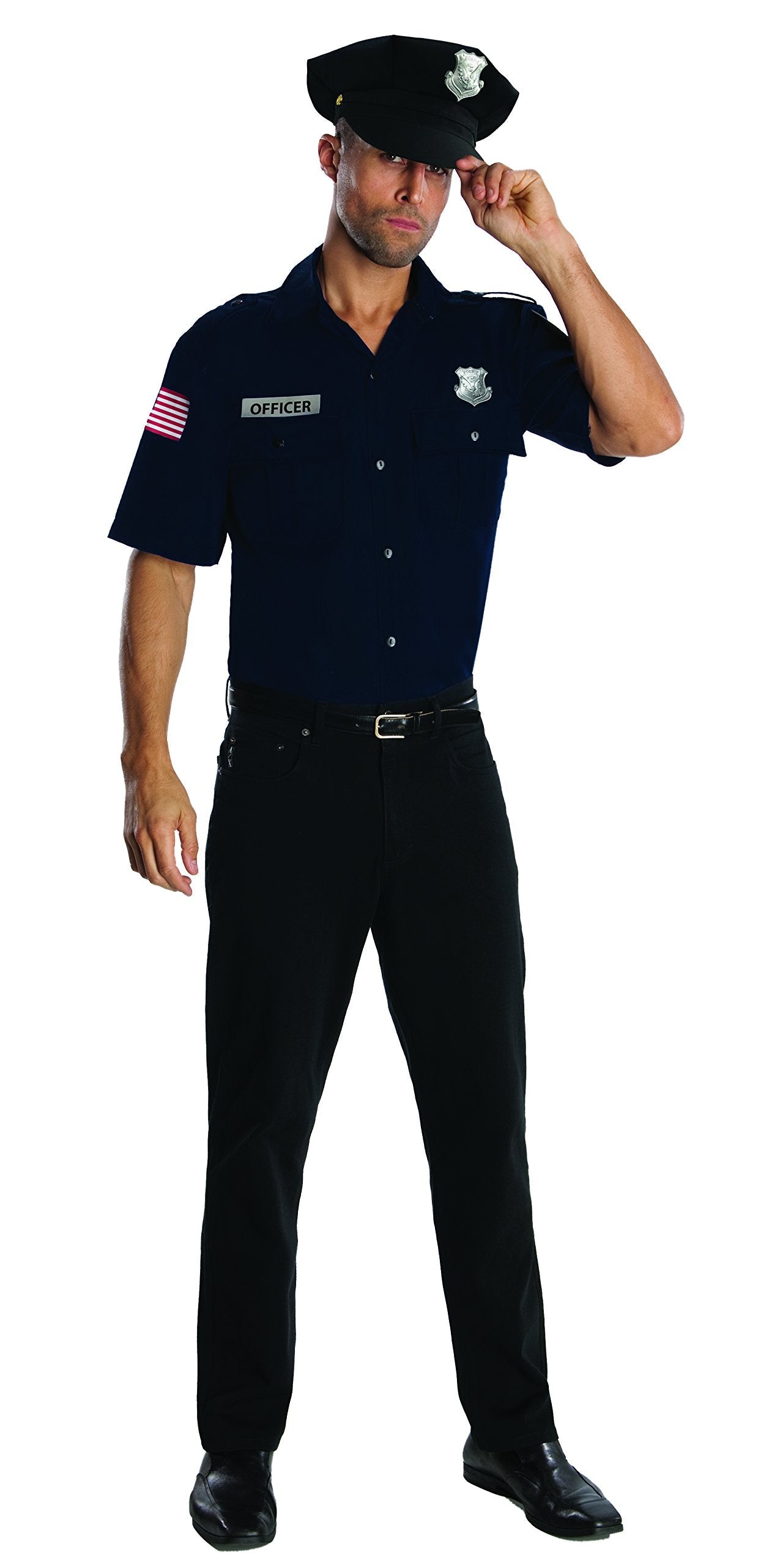 Rubies Police Officer Costume for Adults, Men's XL