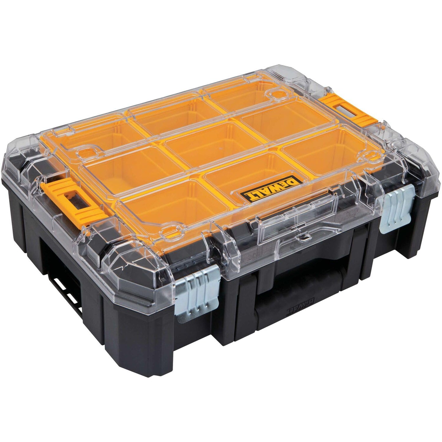 DEWALT TSTAK Tool Organizer, Small Parts and Screw Organizer Tool Box with Removable Compartments, (DWST17805)