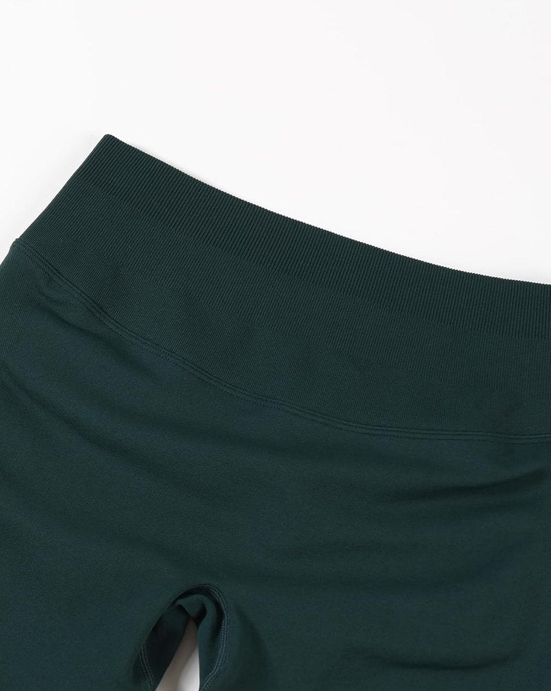 AUROLA Women's Squat Proof Workout Shorts - No Roll Up Seamless Compression | 2.5-6.5 Sizes