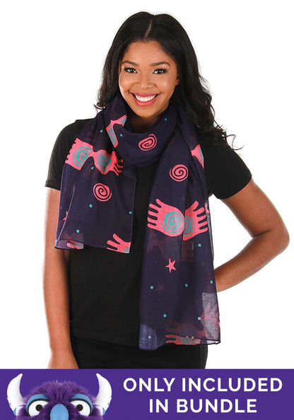 elope Harry Potter Luna Lovegood Spectrespecs Costume Glasses for Kids and Adults - One Size - Pink