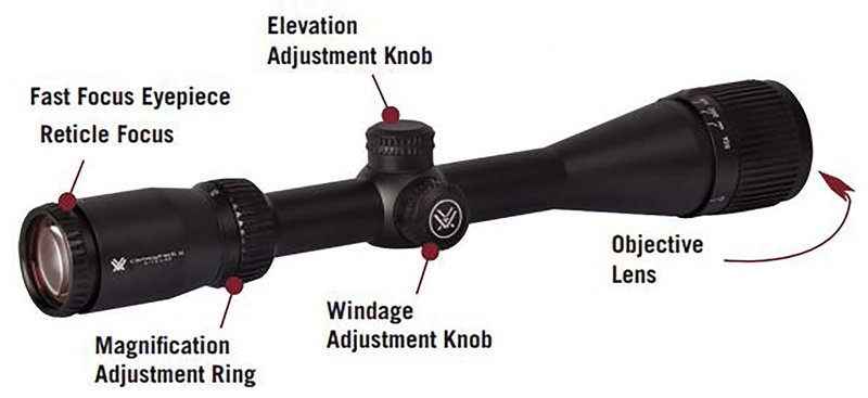 Vortex Optics Crossfire II 3-9x50 SFP Riflescope V-Plex MOA