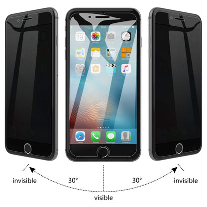 JETech Privacy Screen Protector for iPhone 11 and iPhone XR 6.1-Inch, Anti Spy Tempered Glass Film, 2-Pack