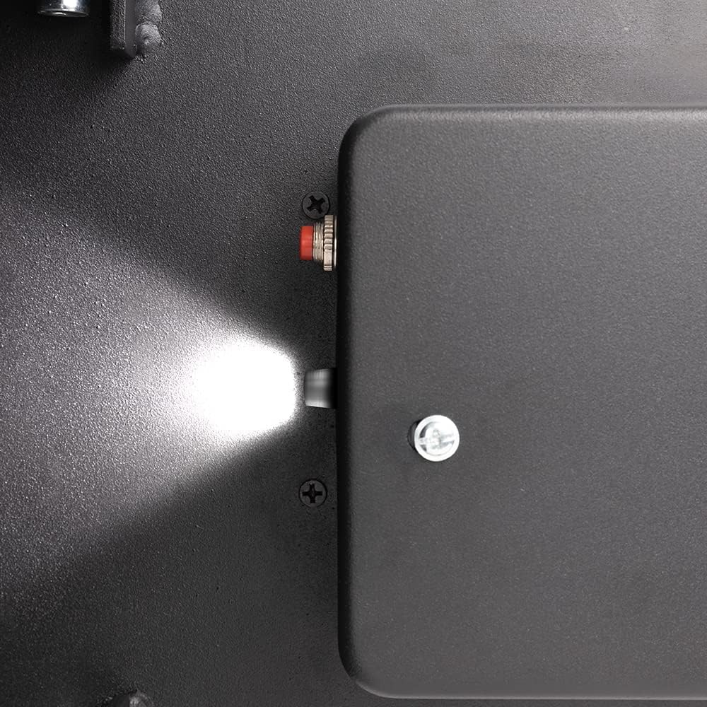 KABISAFE Safe Box, 2.0 Cubic Ft Safe Anti-Theft with Digital Keypad Security Key Lock Sensor Light for Home Hotel Office Document Jewelry Money Storage Safety Box