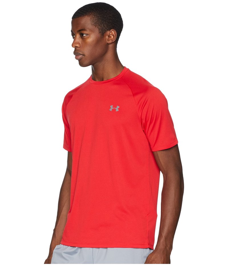 Under Armour Men's Tech 2.0 Short-Sleeve T-Shirt , Red (600)/Graphite, Medium