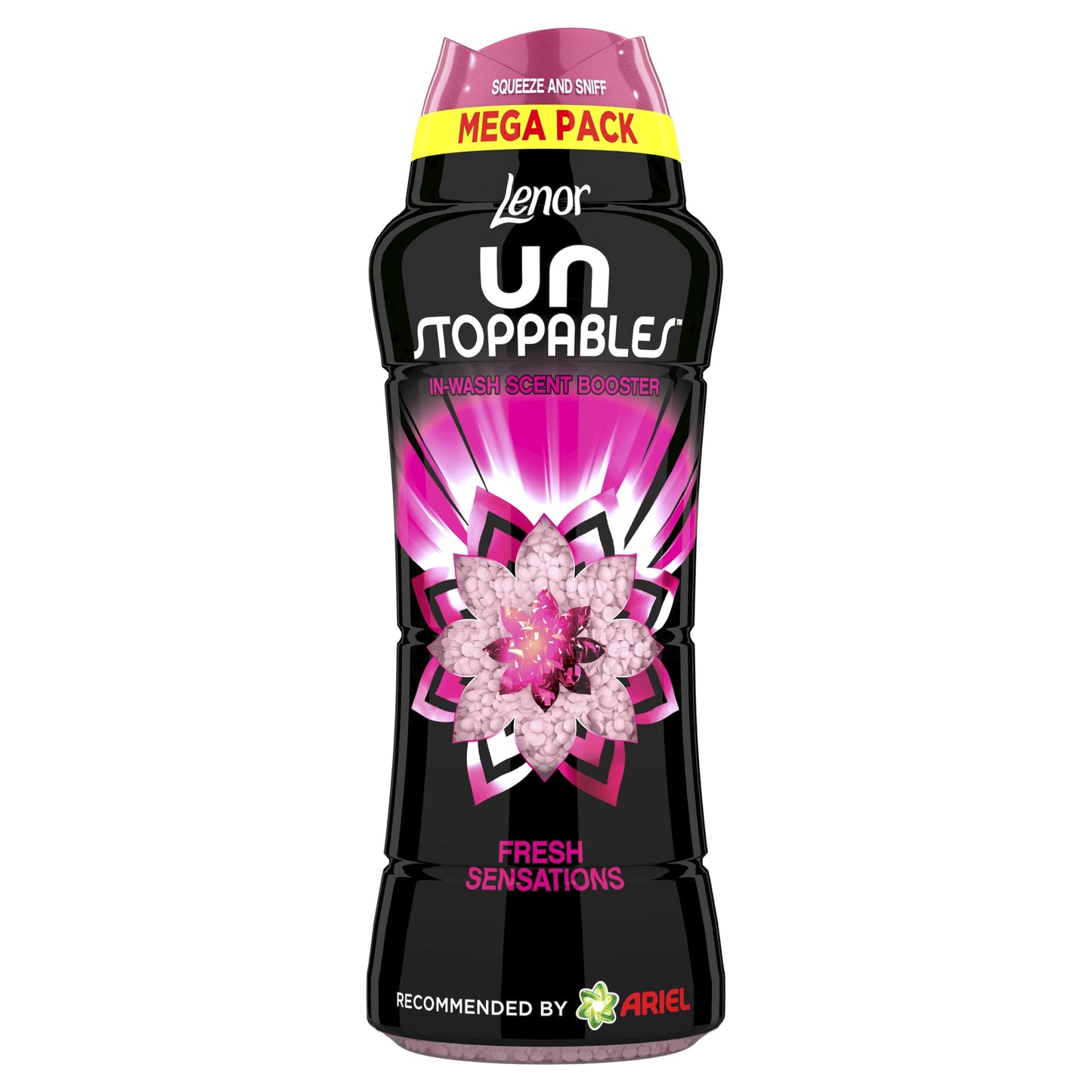 Lenor Unstoppables In-Wash Scent Booster 570g, Fresh Sensations, Non-Stop Freshness Up To 12 Weeks In Storage