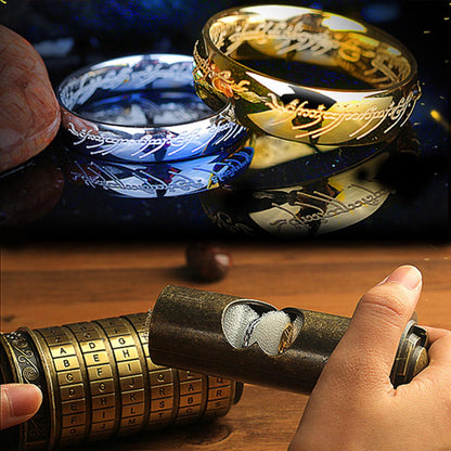 Da Vinci Code Mini Cryptex For Christmas Valentine's Day Most Interesting Birthday Gifts For Boyfriend and Girlfriend Brain Teaser Lock Puzzles