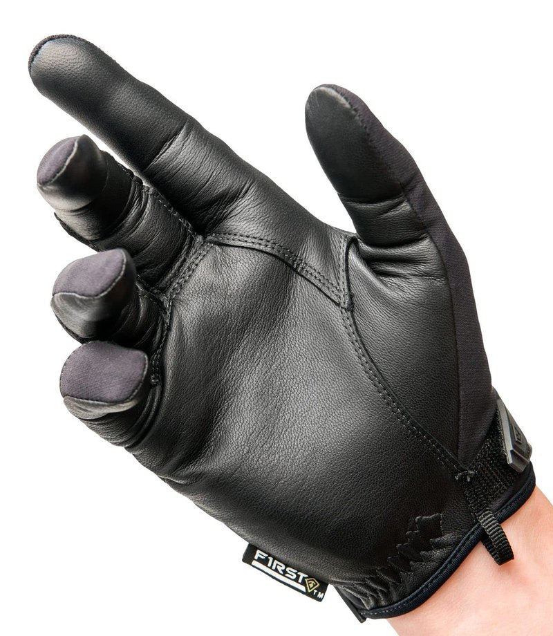 First Tactical Hard Knuckle Gloves, Black, Large