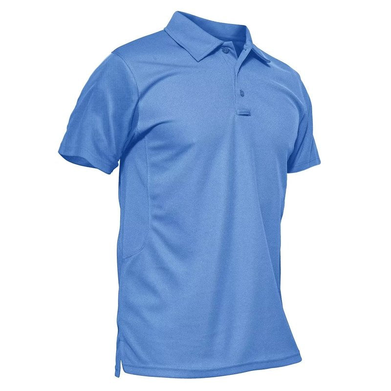 MAGCOMSEN Mens Golf Polo Shirts Short Sleeve Mens Golf Shirts for Men Fishing Shirts Golf Polo Shirts for Men Quick Dry Shirts Summer Shirts for Men