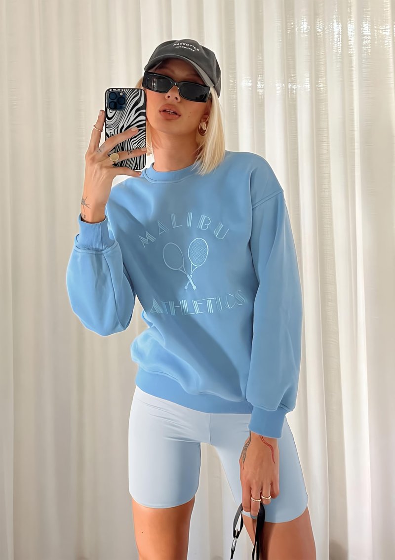 FULLSOFT High Waisted Biker Shorts for Women-5" Tummy Control Compression Fitness Athletic Workout Running Yoga Gym Soft Spandex Women's Sports & Recreation Shorts(Baby Blue 2X-Large-3X-Large)