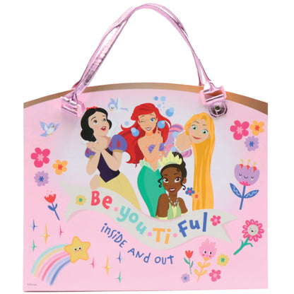 Disney Princess Activity Tote – Ultimate Princess Adventure Bag with Coloring Books, Stickers, Crayons & Games – Travel-Friendly Art Set for Girls Ages 3+ – Great Gift for Creative Play