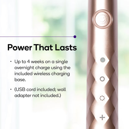 Burst Original Sonic Electric Toothbrush for Adults (White) | Soft Bristles | Deep Clean Stain & Plaque Removal | 3 Modes: Teeth Whitening, Sensitive & Massage