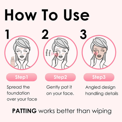 5Pcs Makeup Sponge For Foundation Concealer And Powder, Latex Free Blender Sponge For Natural And Easy Makeup Soft Long-lasting And Beginner-friendly, Green, Medium