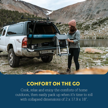 GCI OUTDOOR Compact Camp Table 20 Outdoor Folding Table