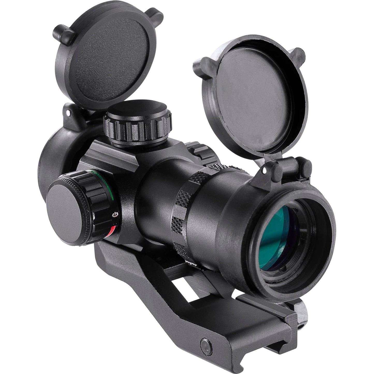 Barska 1x30mm Red Dot Sight – 3.5 MOA, Adjustable Brightness, for Handguns, Rimfire Rifles, Shotguns, Crossbows, with Weaver Mount & Multi-Coated Optics