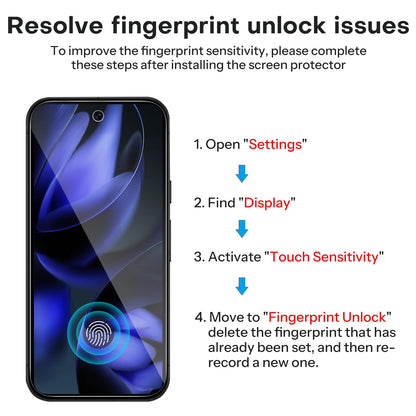 OMOTON 3+2 Pack for Google Pixel 9 Pro Screen Protector, 3 Pack Tempered Glass Screen Protector & 2 Pack Camera Lens Protector for Pixel 9 Pro 2024 6.3-inch, Case Friendly (Not for Pixel 9/9 Pro XL)