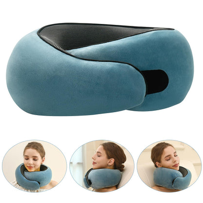 2024 New Memory Foam Travel Pillow for Airplanes,Neck Pillow for Traveling,Neck Plus Travel Pillow,Neck Plus Travel Neck Pillow
