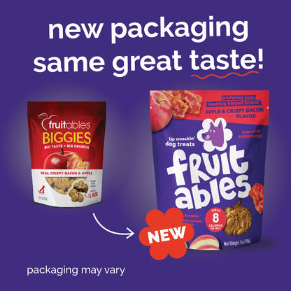 Fruitables Pumpkin Dog Treats, 7oz, Crunch Variety 12-Pack