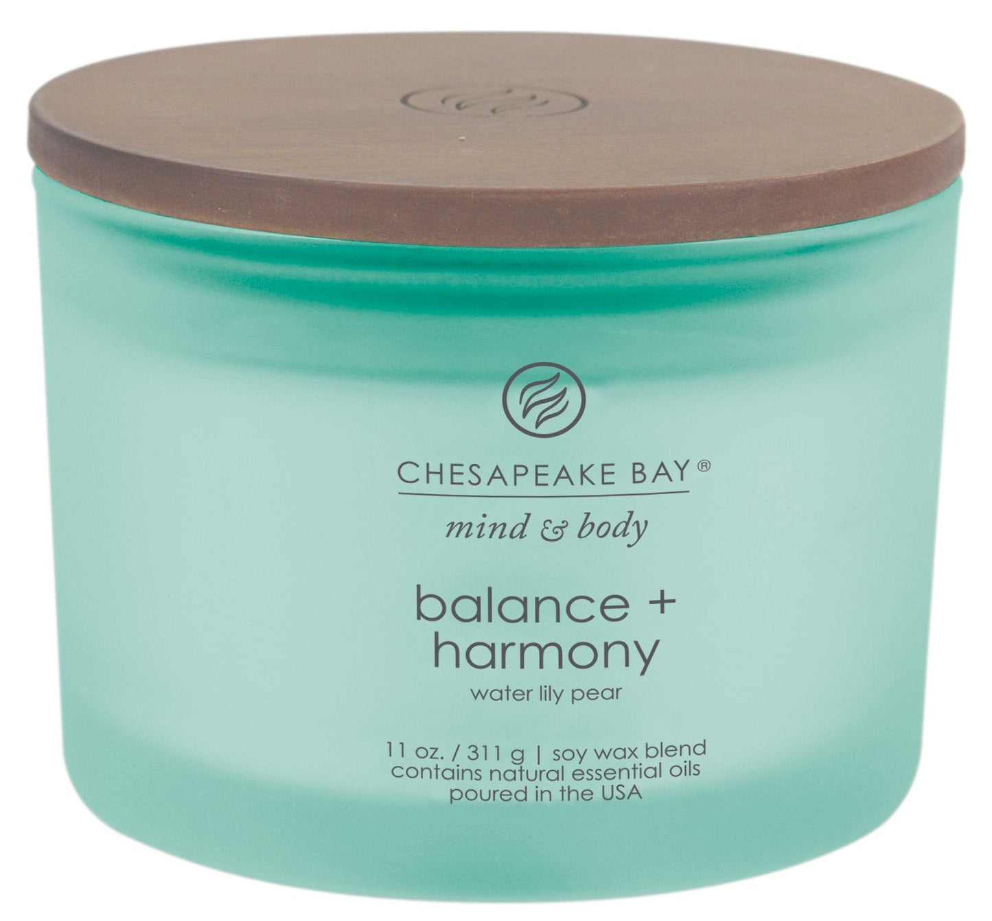 Chesapeake Bay Candle Scented Candle Balance + Harmony (Water Lily Pear) Coffee Table Home Décor
