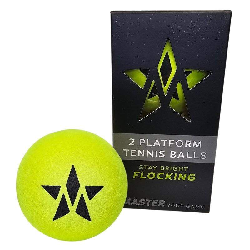 Master Athletics High Visibility (HV) Platform Tennis Ball (Dozen)