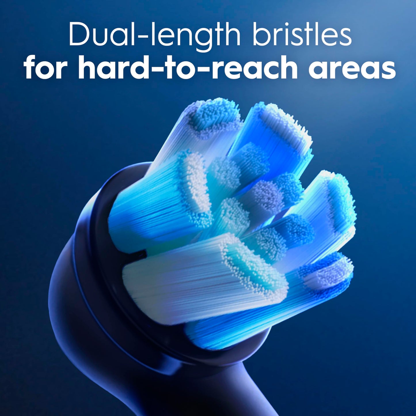 Oral-B iO Series Ultimate Clean Electric Toothbrush Replacement Brush Heads for an Oral-B Electric Toothbrush, 2 count, White