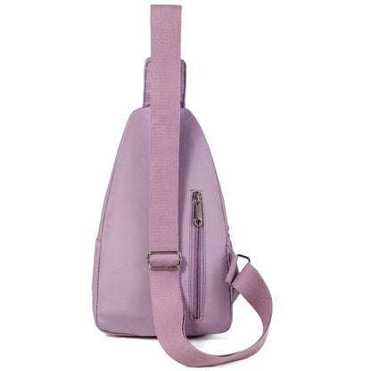 Small Sling Backpack Crossbody Sling Bag for Women, Chest Bag Daypack Fanny Pack Cross Body Bag for Outdoors Hiking Traveling - Black