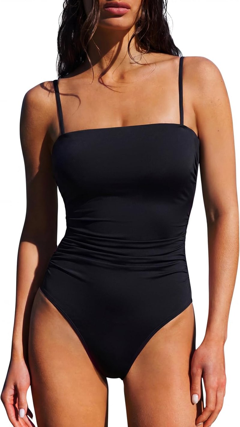 One Piece Swimsuit for Women - Sexy Tummy Control Square Neck Bathing Suit | Stylish & Comfortable