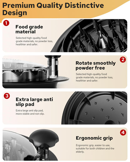 AveFare Large Chicken Shredder, Heavy Duty Highly Durable Chicken Shredder Tool Twist, Meat Shredder Machine, BPA Free, Strong Anti-Slip, Dishwasher Safe, Suitable for Pork Beef Chicken