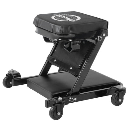 Omega 91452 Black Low Profile Z-Creeper - 450 lbs. Capacity