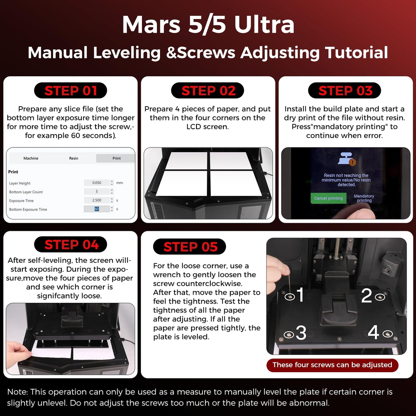 2 Pack Resin 3D Printer Flex Building Plate, Spring Steel Flexible Plate and Magnetic Base Platform for Mars 4/Mars 4 Ultra/Mars 5/Mars 5 Ultra 160x96mm