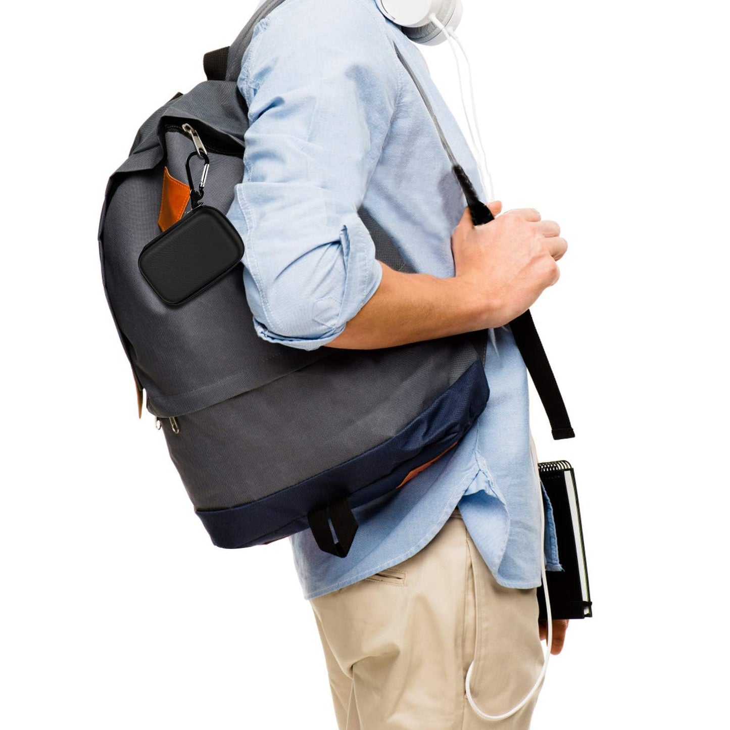 Hard Case Compatible with SanDisk 500GB/ 1TB/ 2TB/ 4TB Extreme Portable SSD - Up to 1050MB/s - USB-C, USB 3.2 Gen 2 - External for Solid State Drive. Carrying Travel Holder for USB Cables (Box Only)