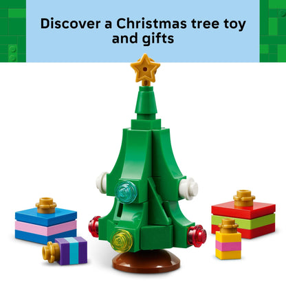 LEGO Santa’s Delivery Truck Building Toy for Kids - Construction Set for Play or Christmas Decor - Building Blocks for Girls & Boys, Ages 8+ - Holiday Craft Ideas for Families - 40746