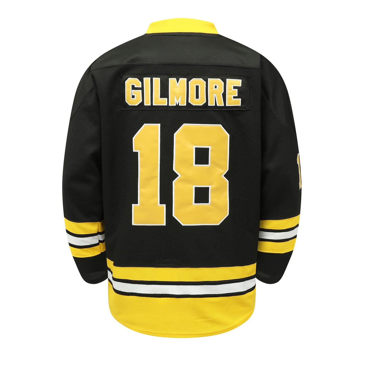 Happy Gilmore #18 Jersey Boston Adam Sandler 1996 Movie Ice Hockey Jersey Stitched S-XXXL, 90S Hip Hop Clothing for Party(18-XX-Large)