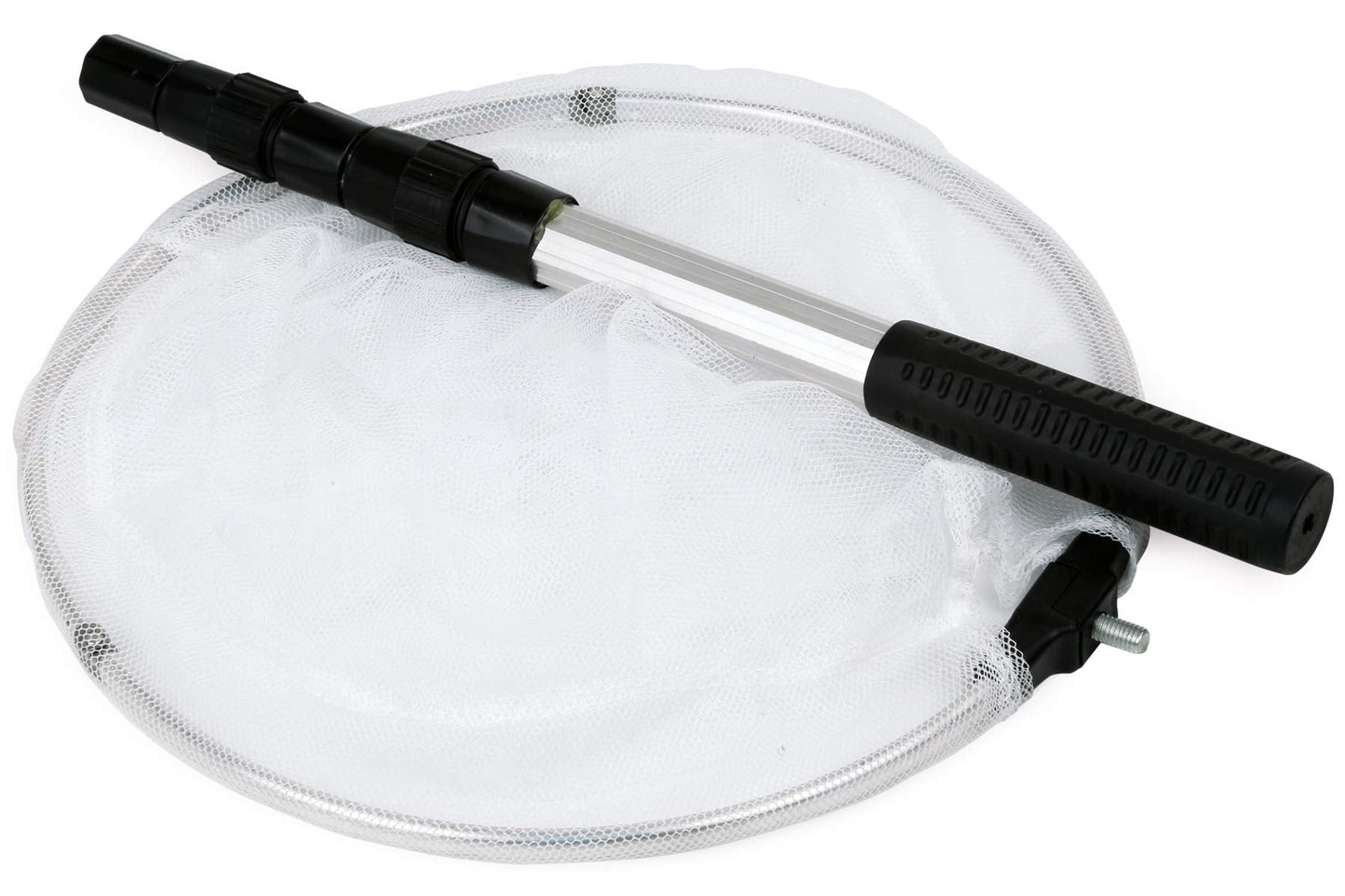 Insect and Butterfly Net with 12" Ring, 24" Net Depth, Handle Extends to 36 Inches