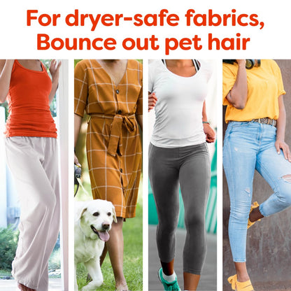 Bounce Pet Hair and Lint Guard Mega Fabric Softener Dryer Sheets with 3X Pet Hair Fighters, Fresh Scent, 180 Count, Bounce Dryer Sheets, Laundry Sheets, Mega Sheet