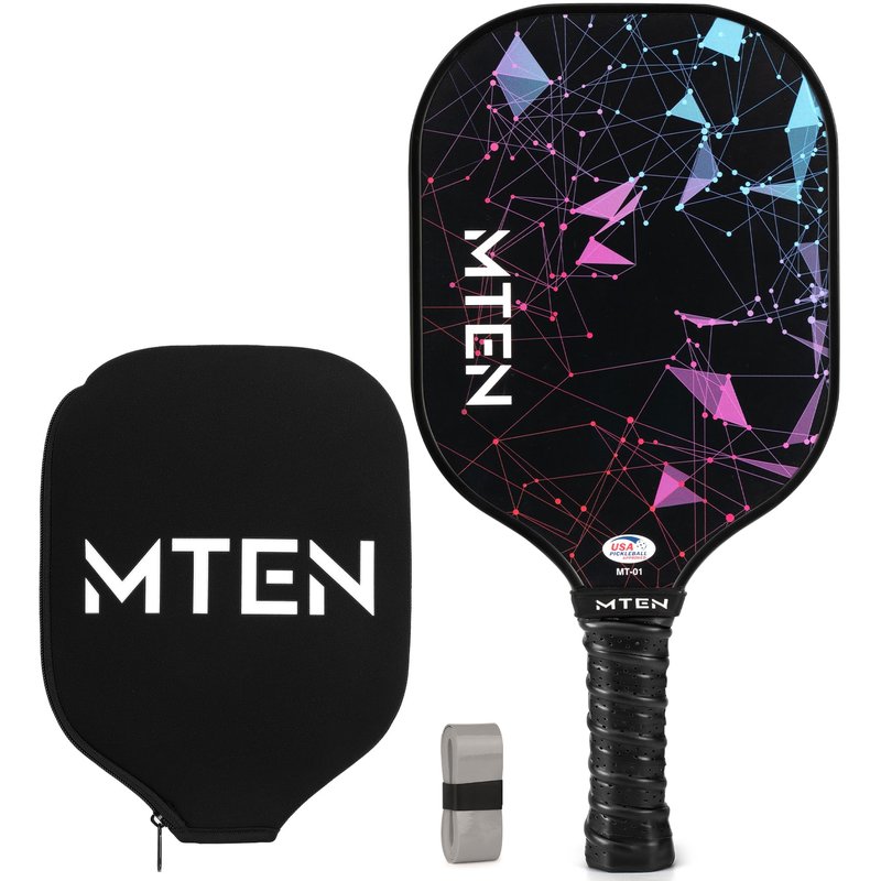 MTEN Pickleball Paddle, USAPA Approved with Protective Cover