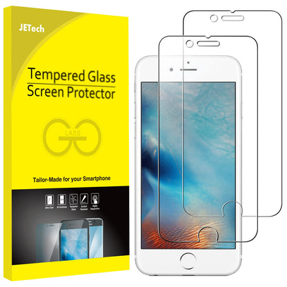 JETech Screen Protector for iPhone 7/8, 4.7-Inch, Tempered Glass Film, 2-Pack