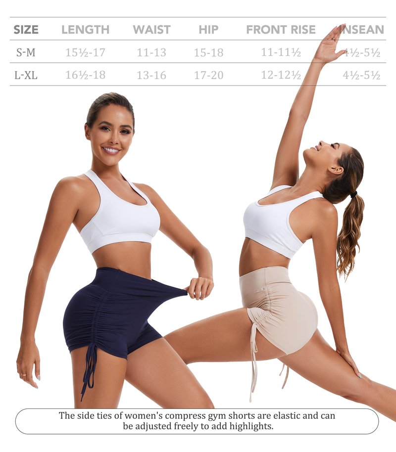 FULLSOFT 5" High Waisted Biker Shorts Tummy Control - Spandex Yoga, Workout, Cycling, Volleyball, Dance, Athletic Shorts(Navy Blue,Small-Medium)